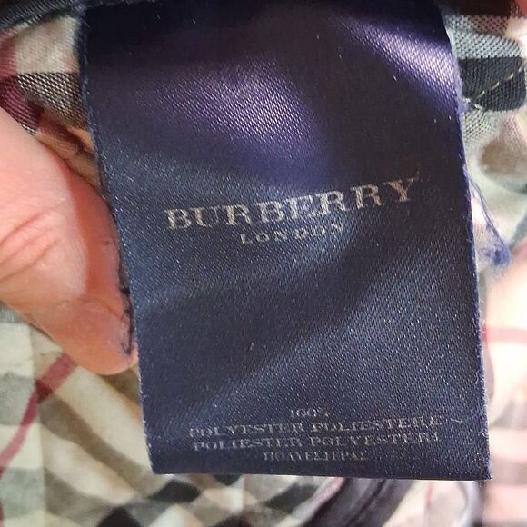 AUTHENTIC BURBERRY BLACK QUILTED LIGHT JACKET MEDIUM - Picture 10 of 11